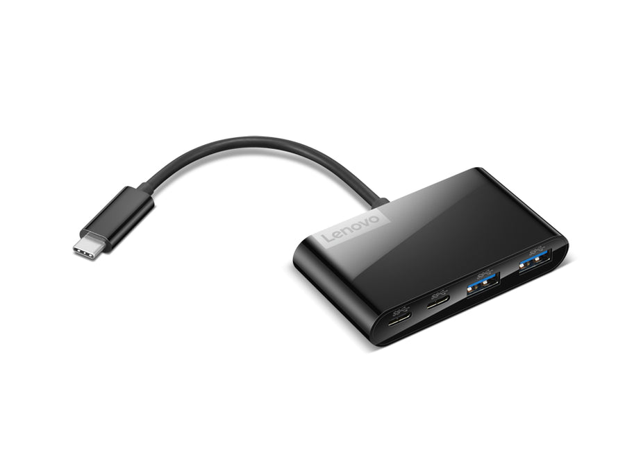 Lenovo GX91L84354 interface hub USB 3.2 Gen 1 (3.1 Gen 1) Type-C 625 Mbit/s Black