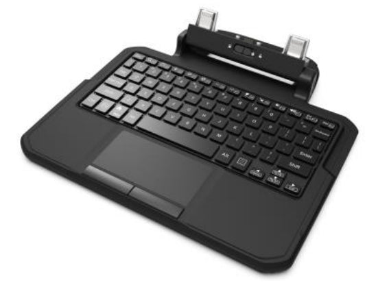 Zebra KYB-ET6X-2IN1-UK1-01 mobile device keyboard UK English Black
