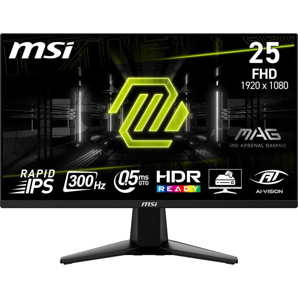 MSI MAG 255XF computer monitor 62.2 cm (24.5") 1920 x 1080 pixels Full HD Black