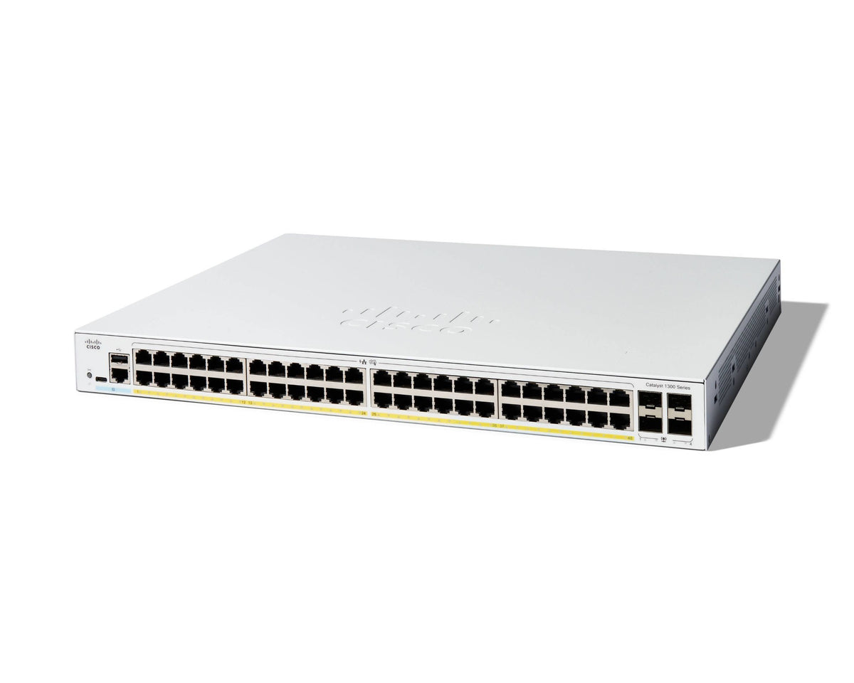 Cisco C1300-48FP-4G Managed L2/L3 Gigabit Ethernet (10/100/1000) White