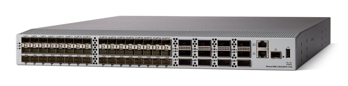 Cisco Nexus N9K-C93240YCFX2-RF network switch Managed L2/L3 Grey