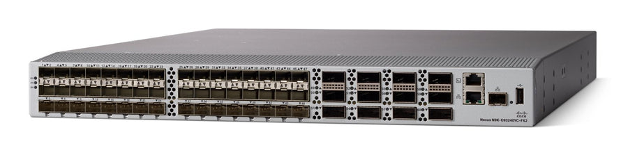 Cisco Nexus N9K-C93240YCFX2-RF network switch Managed L2/L3 Grey