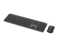 Logitech Signature Slim MK950 keyboard Mouse included Office RF Wireless + Bluetooth QWERTY US International Graphite