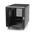 StarTech.com 12U Enterprise-Grade Flat Pack Server Rack Cabinet, 19in Enclosed 4-Post Rack with 29in (75cm) Mounting Depth and 1764lb (800kg) Weight Capacity