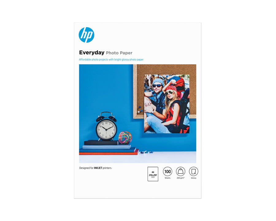 HP Everyday Photo Paper Glossy 200 g/m2 A4 (210 x 297 mm) 100 sheets