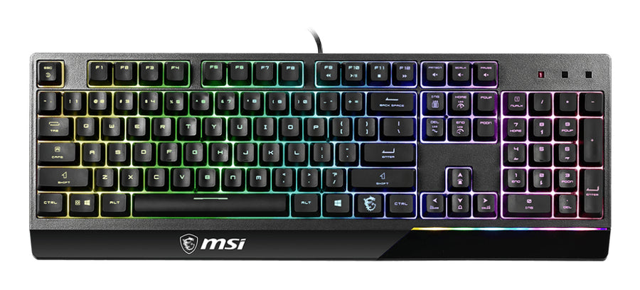 MSI VIGOR GK30 keyboard Gaming USB QWERTZ German Black