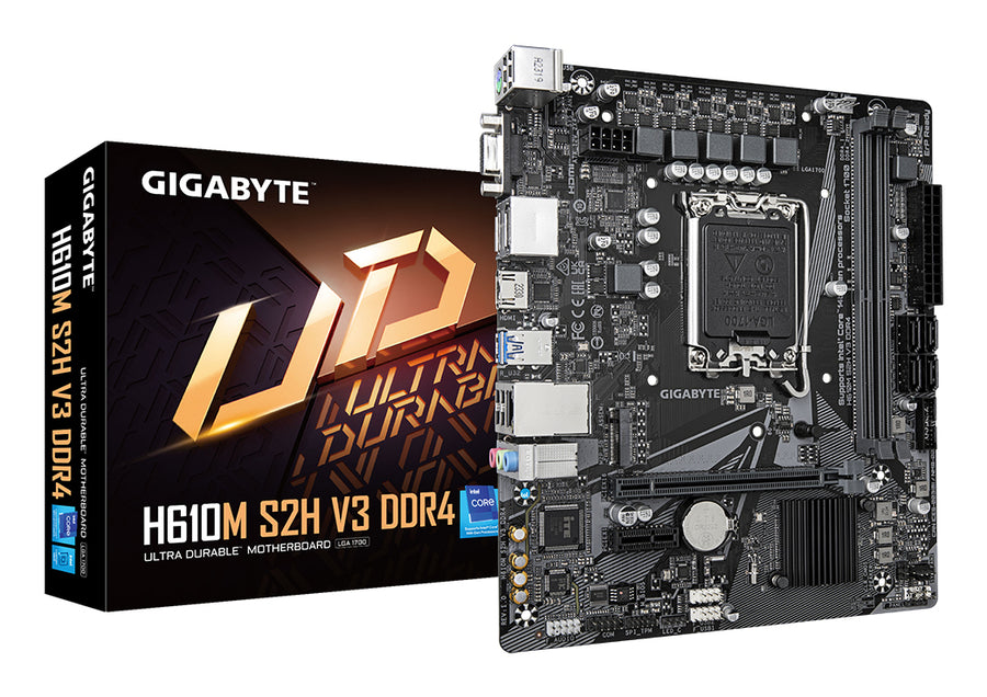 GIGABYTE H610M S2H V3 DDR4 Motherboard