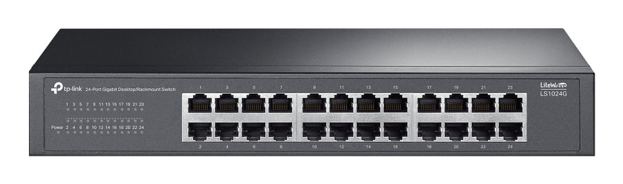TP-Link LS1024G network switch Unmanaged Gigabit Ethernet (10/100/1000) Black