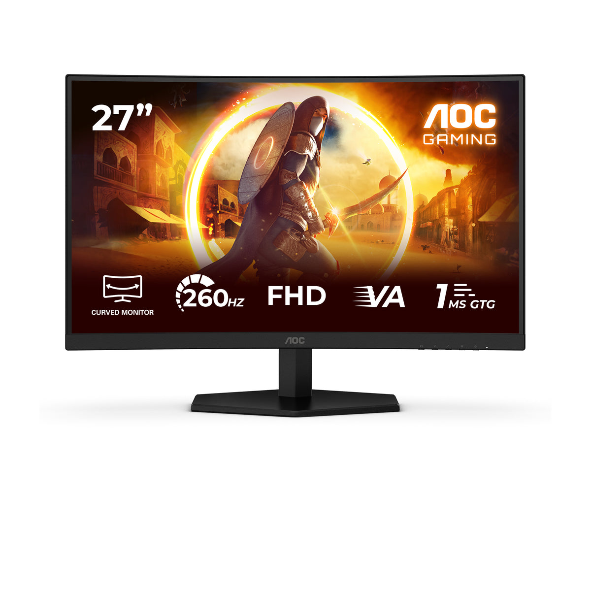 AOC G4 C27G42ZE computer monitor 68.6 cm (27") 1920 x 1080 pixels Full HD LCD Black, Red