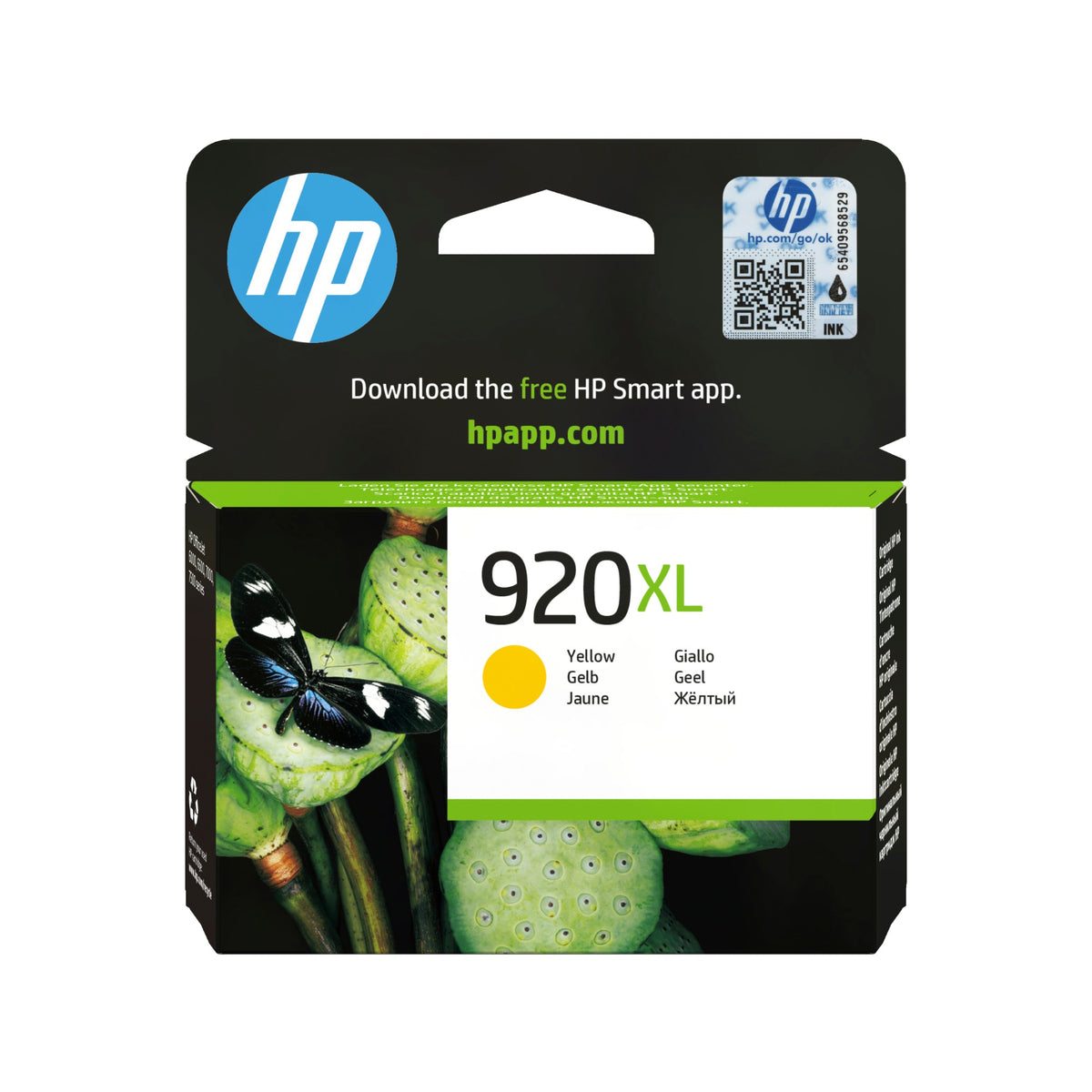 HP CD974AE/920XL Ink cartridge yellow high-capacity, 700 pages ISO/IEC 24711 6ml for HP OfficeJet 6000