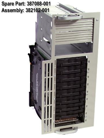 Hewlett Packard Enterprise SP/CQ Cage LVD 9 Drvs PL 3000,5500,6500 White