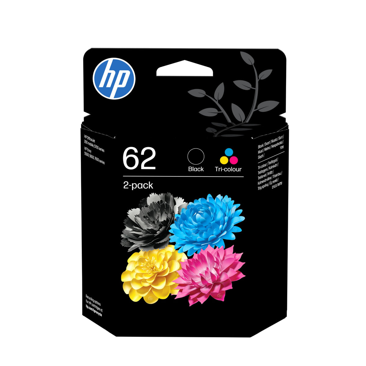 HP N9J71AE/62 Printhead cartridge multi pack black + color 200pg + 165pg Pack=2 for HP Envy 5640